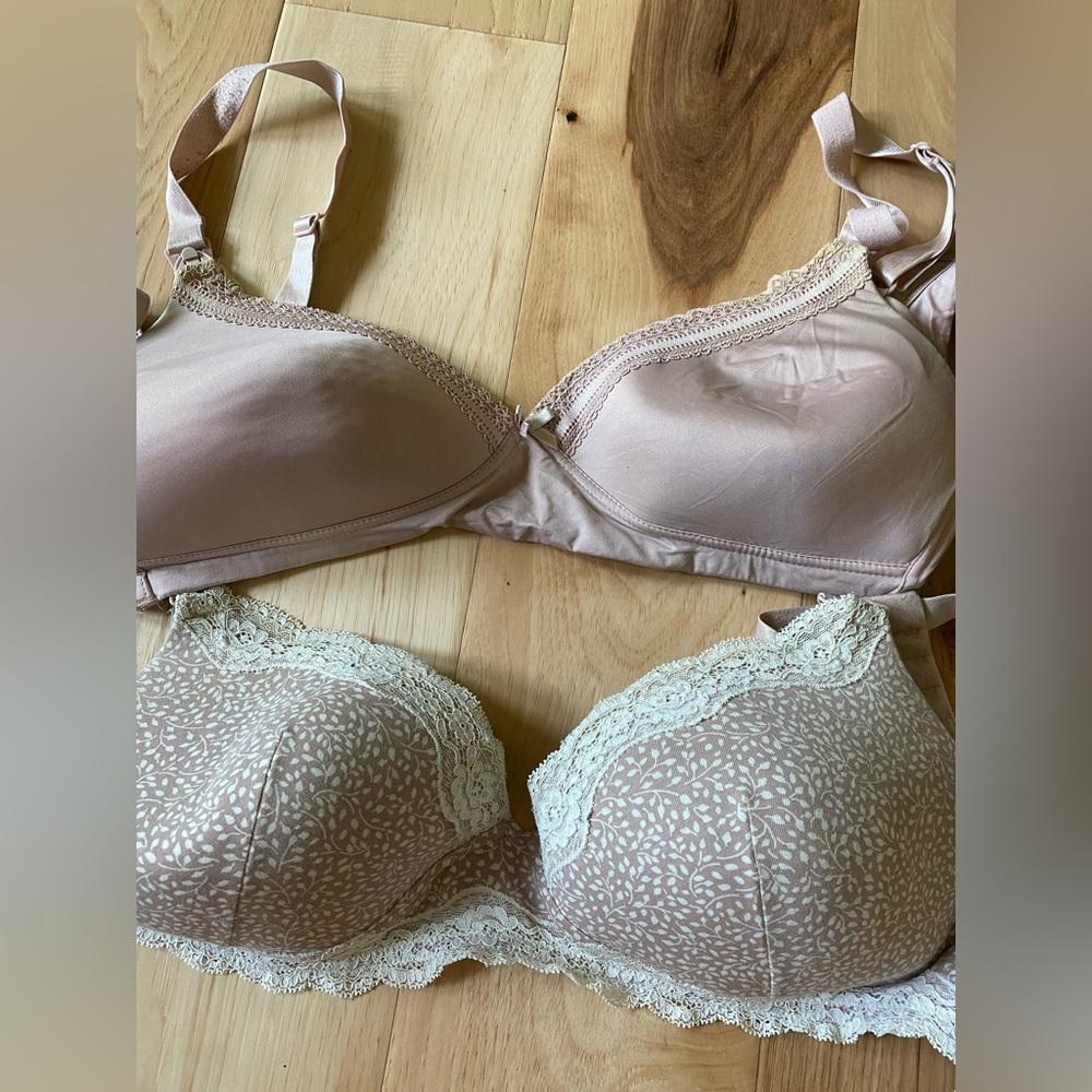 Set of 2 nursing bras